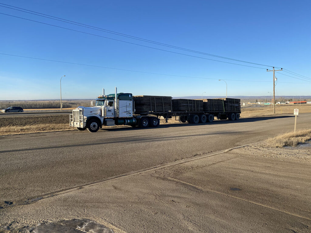 freight hauling Grande Prairie, AB