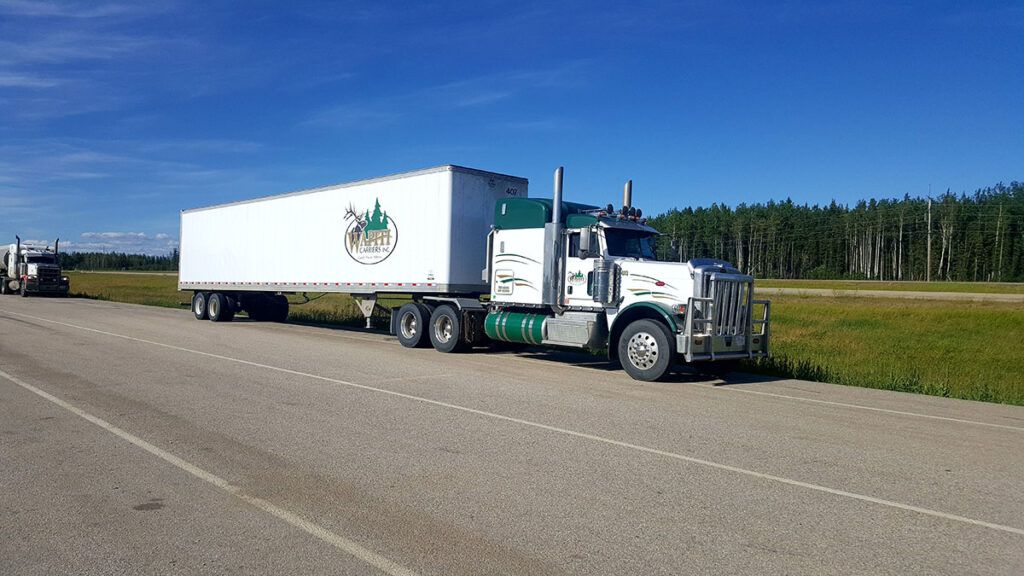 freight hauling Grande Prairie, AB